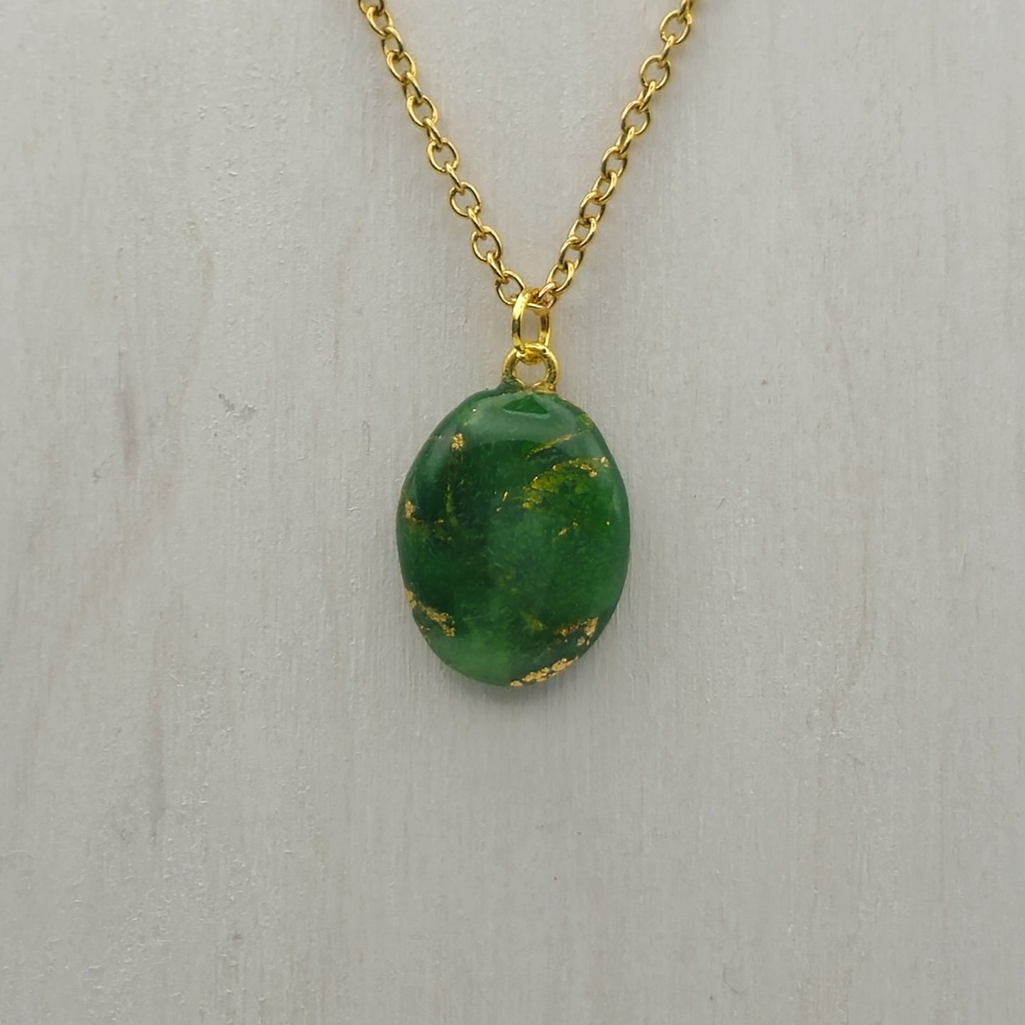Green Stone Necklace