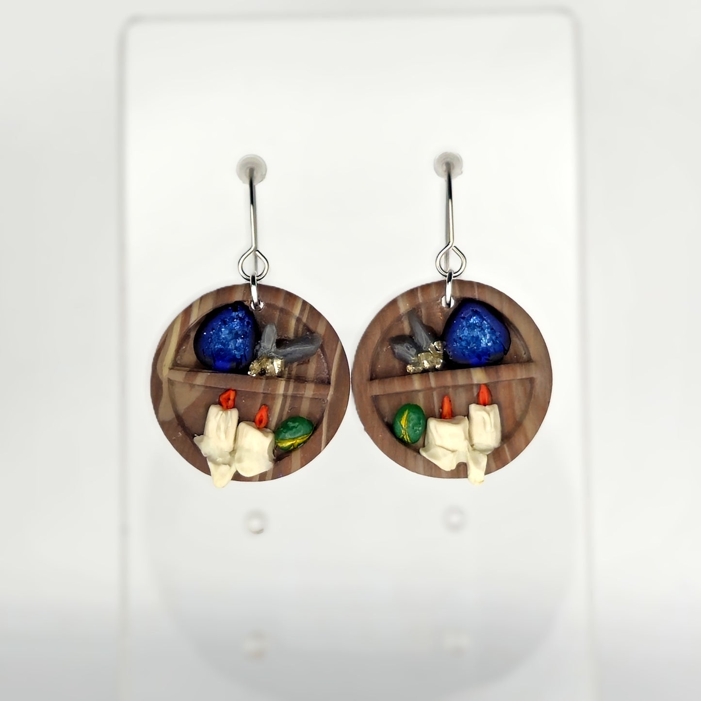 Shelf Hooks - Candles and Crystals - Round